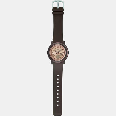 Baby-G Women Quartz Black Dial Analog-Digital Resin Watch B219