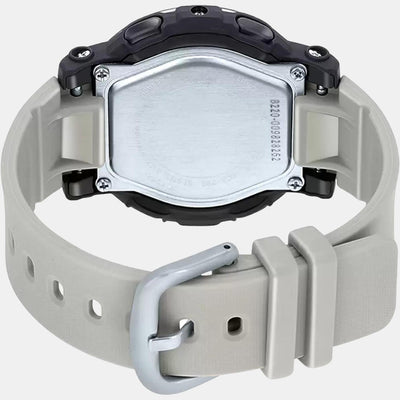Baby-G Women Quartz Silver Dial Analog-Digital Resin Watch B220
