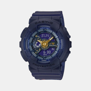 Baby-G Women Quartz Blue Dial Analog-Digital Resin Watch B227