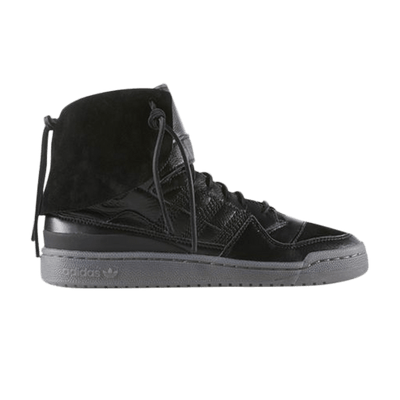 adidas Forum Hi Moc Black/Black-Clay
