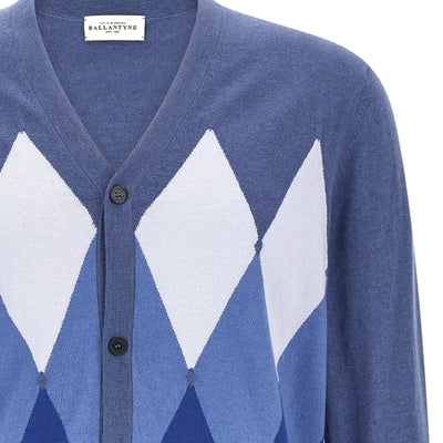 Ballantyne Cardigan Argyle