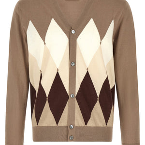 Ballantyne Cardigan Argyle