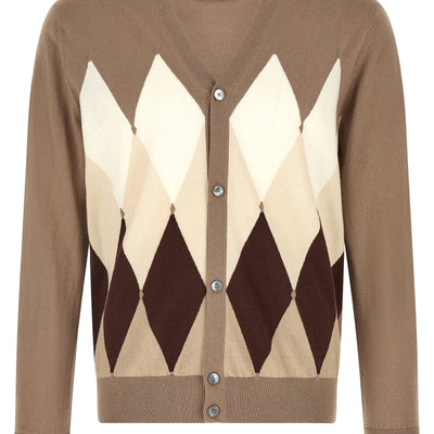 Ballantyne Cardigan Argyle