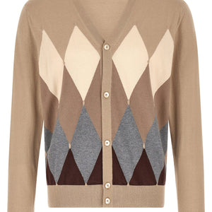 Ballantyne Cardigan Argyle