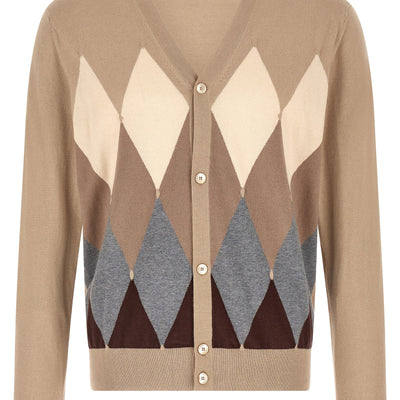 Ballantyne Cardigan Argyle