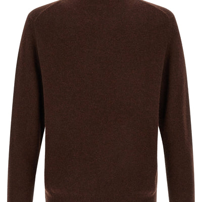 Ballantyne Classic Diamond Diamond Intarsia Cardigan