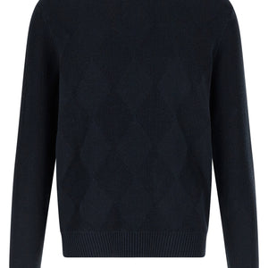 Ballantyne Diamond Intarsia Sweater