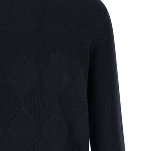 Ballantyne Diamond Intarsia Sweater