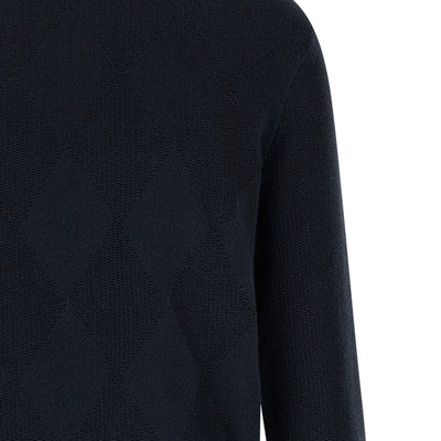 Ballantyne Diamond Intarsia Sweater