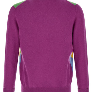 Ballantyne Classic Diamond Intarsia Sweater
