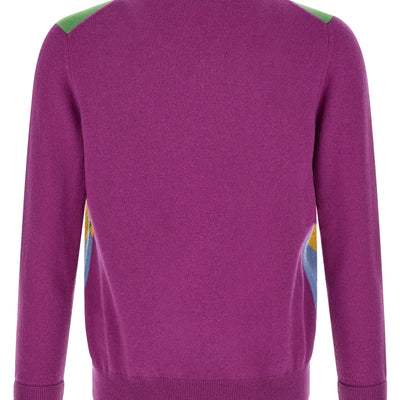 Ballantyne Classic Diamond Intarsia Sweater