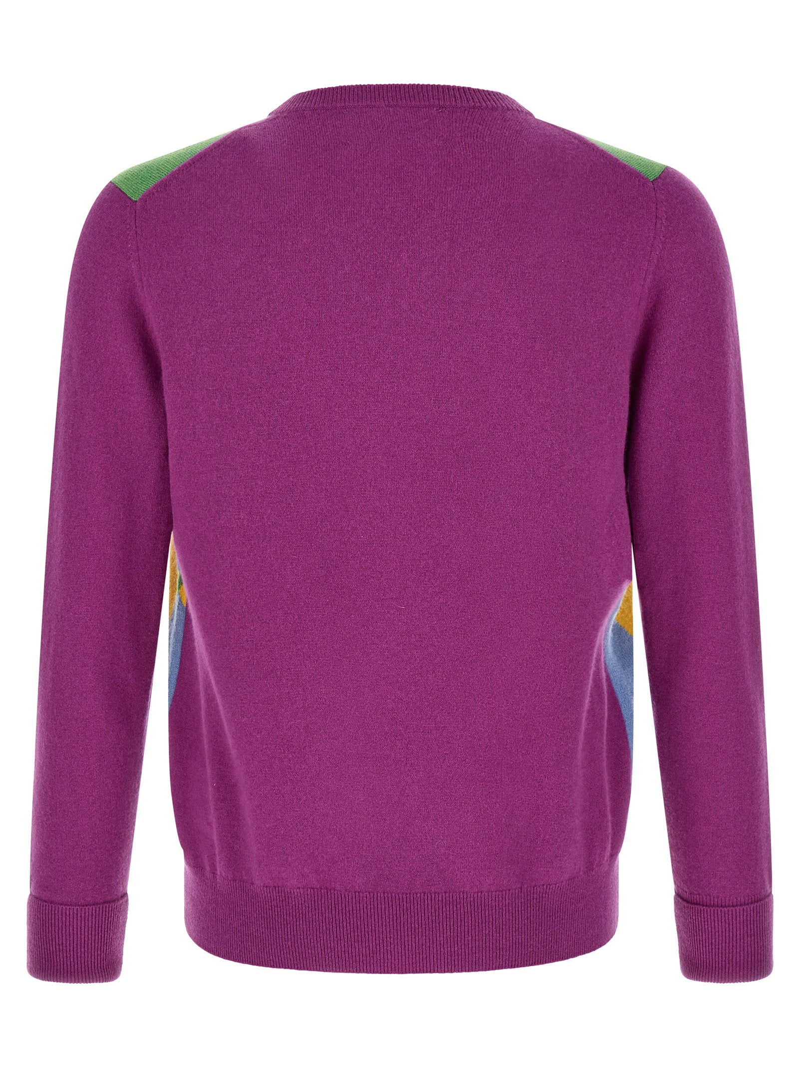 Ballantyne Classic Diamond Intarsia Sweater