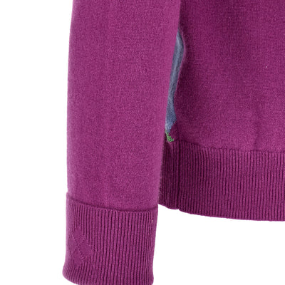 Ballantyne Classic Diamond Intarsia Sweater