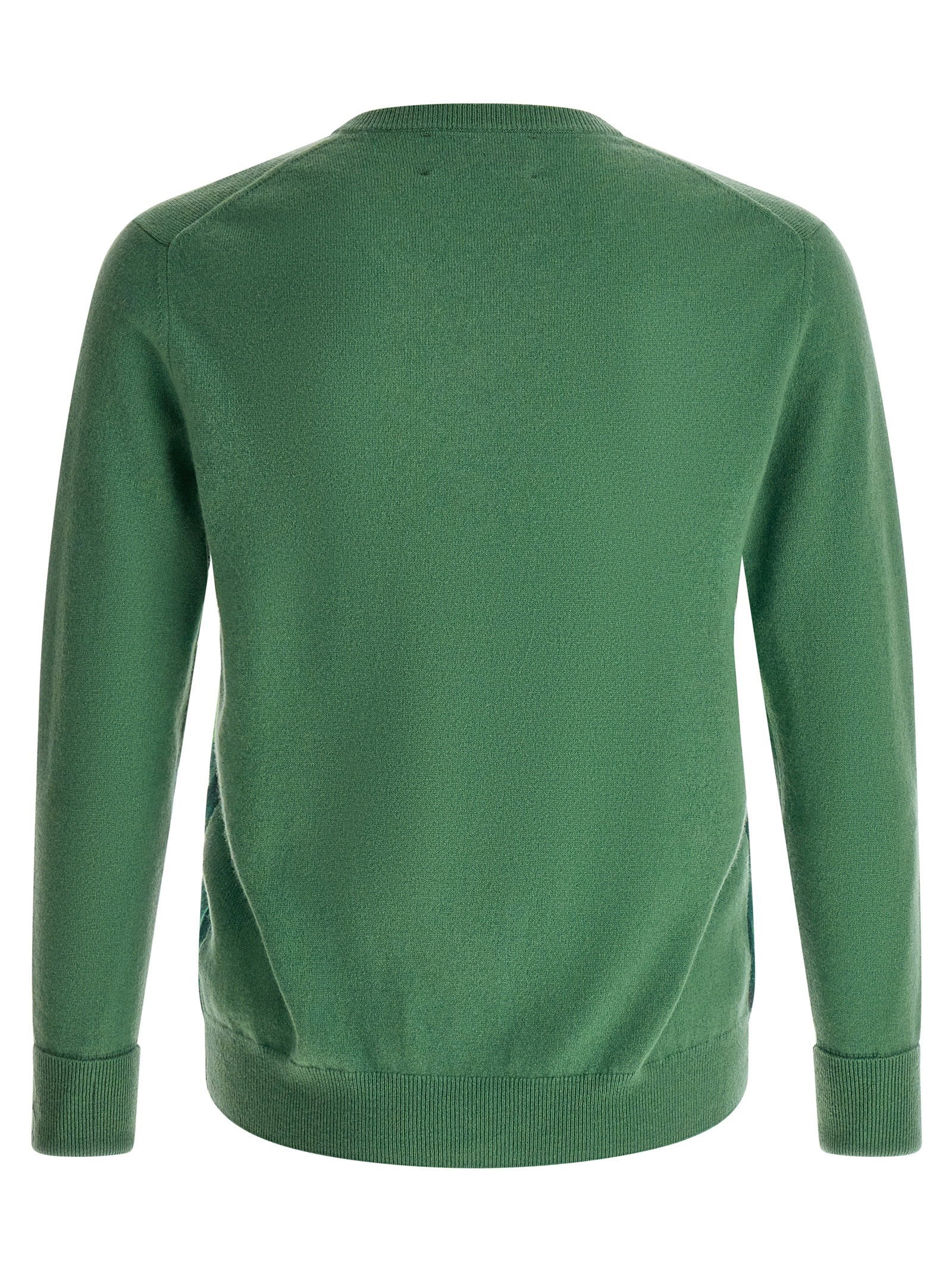 Ballantyne Classic Diamond Intarsia Sweater