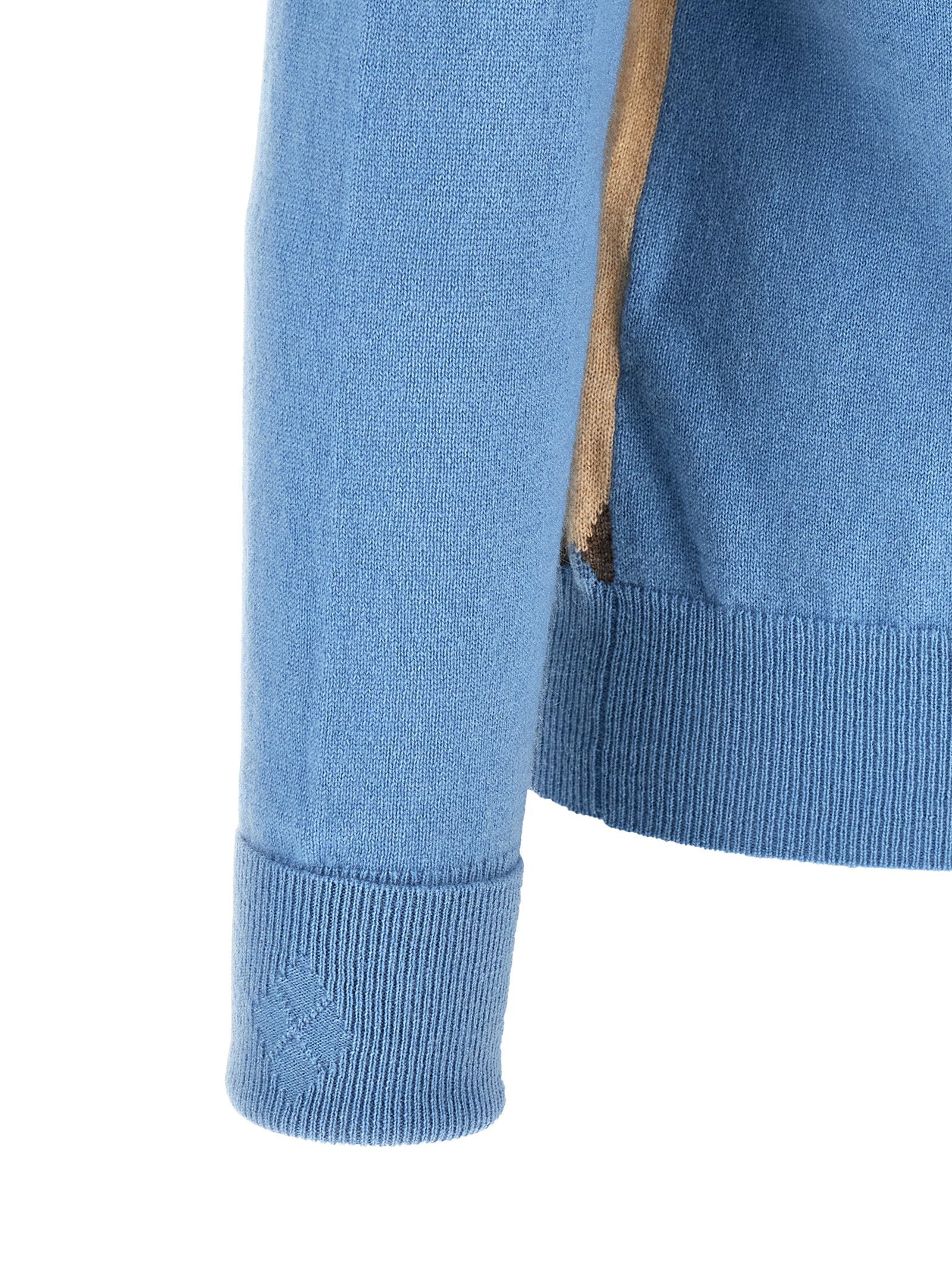 Ballantyne Classic Diamond Intarsia Sweater