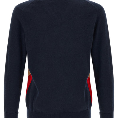 Ballantyne Classic Diamond Intarsia Sweater
