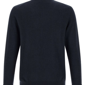 Ballantyne Classic Diamond Intarsia Turtleneck Sweater