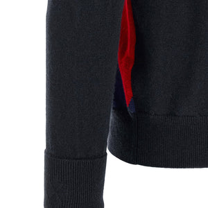 Ballantyne Classic Diamond Intarsia Turtleneck Sweater