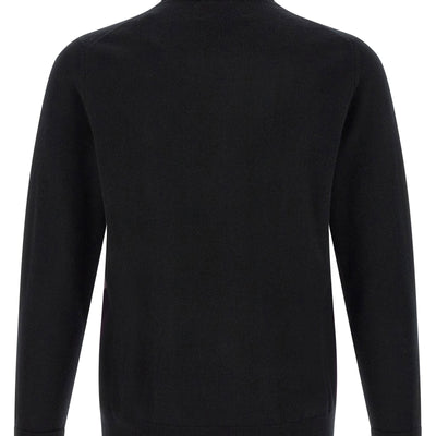 Ballantyne Classic Diamond Intarsia Turtleneck Sweater