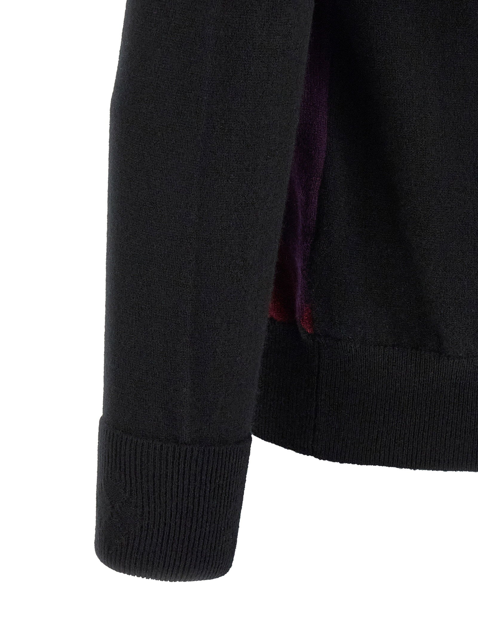 Ballantyne Classic Diamond Intarsia Turtleneck Sweater