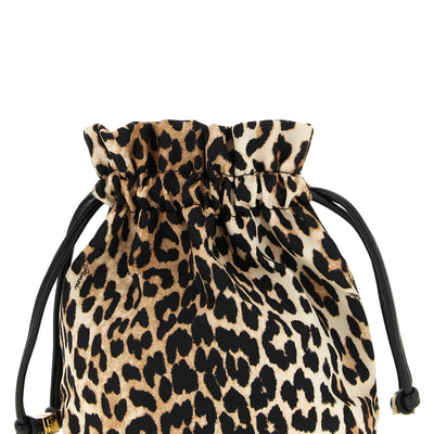 Ganni Animalier Pouch