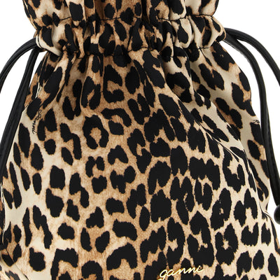 Ganni Animalier Pouch
