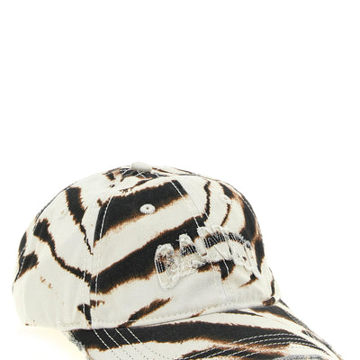 Ganni Animal Print Cap