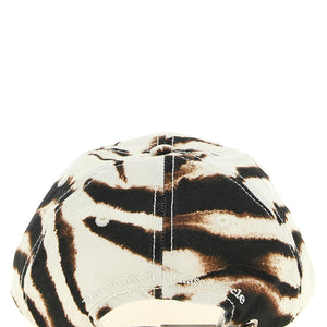 Ganni Animal Print Cap