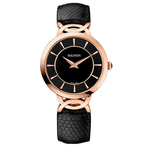 Balmain Taffetas  Black Dial Women 32mm