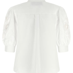 Valentino Garavani Macramé Insert Shirt