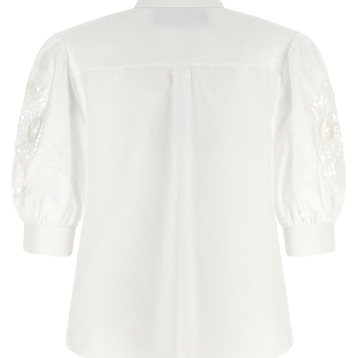 Valentino Garavani Macramé Insert Shirt