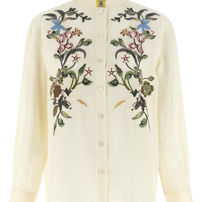Valentino Garavani Floral Embroidery Shirt