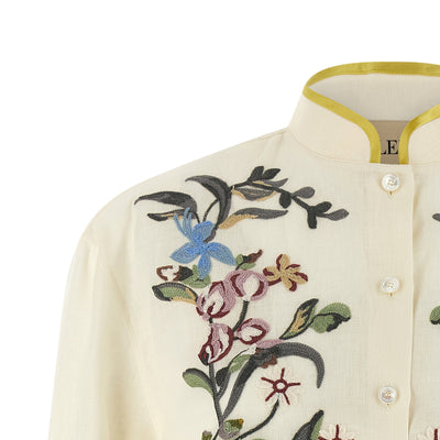 Valentino Garavani Floral Embroidery Shirt