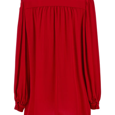 Valentino Garavani Silk Shirt With Bow