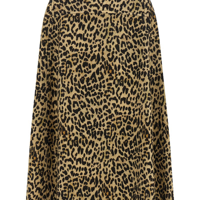 Valentino Garavani Cape In Animalier Cloth