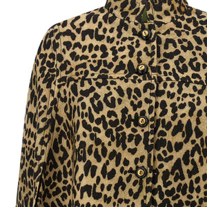 Valentino Garavani Cape In Animalier Cloth