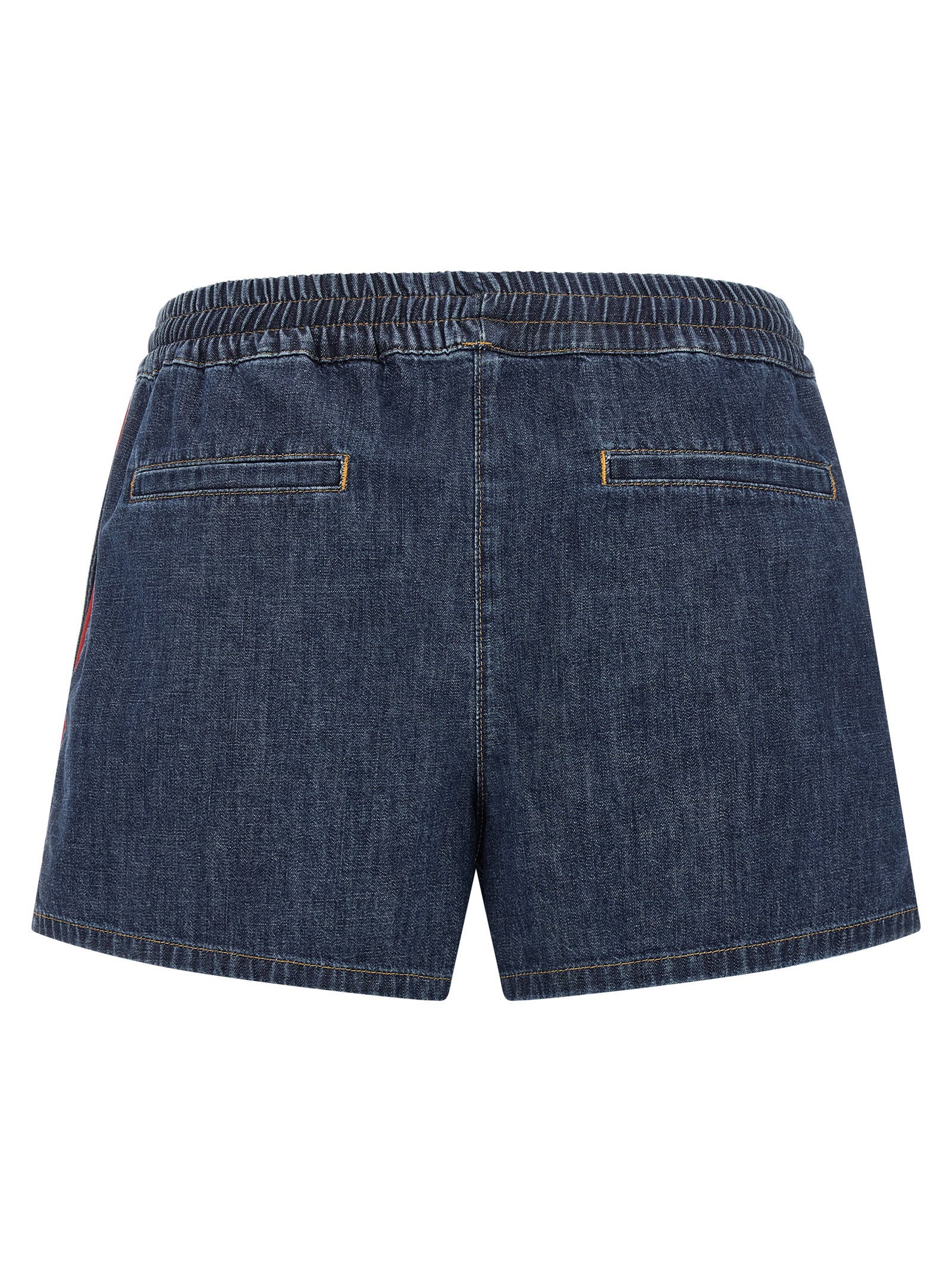 Valentino Garavani Chambray Denim Shorts