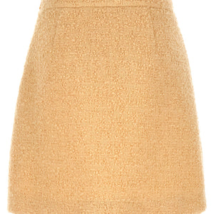 Valentino Garavani V Gold Skirt