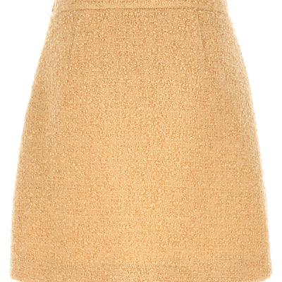 Valentino Garavani V Gold Skirt