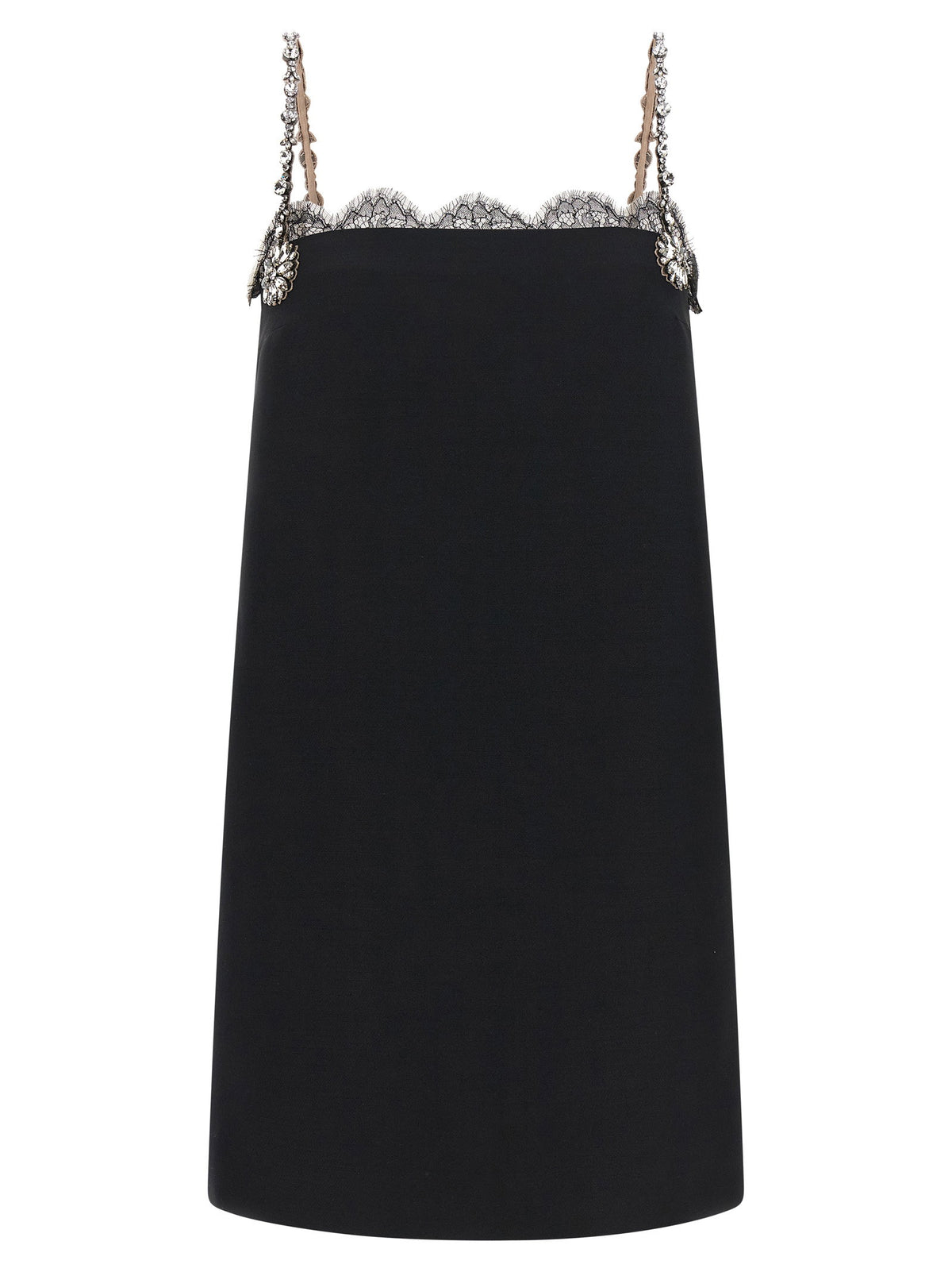 Valentino Garavani Crystal Embroidery Dress