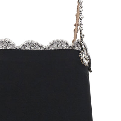 Valentino Garavani Crystal Embroidery Dress