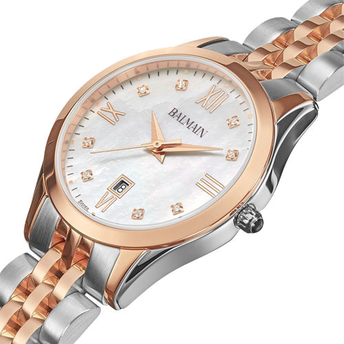 Balmain Classic R Lady White Mother-Of-Pearl Dial Women 30mm