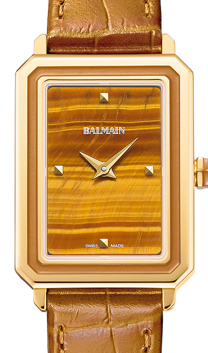 Balmain Eirini Natural Stones Tiger's Eye Dial Women 33mm