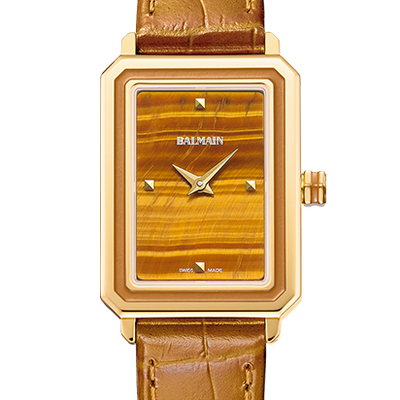 Balmain Eirini Natural Stones Tiger's Eye Dial Women 33mm