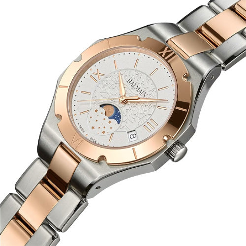 Balmain Be Balmain Moonphase Silver Dial Women 33mm