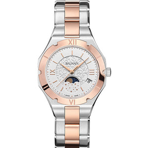 Balmain Be Balmain Moonphase Silver Dial Women 33mm