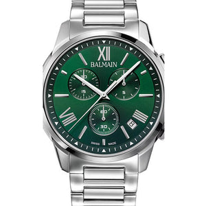 Balmain Madrigal Chrono Gent Green Dial Men 42mm