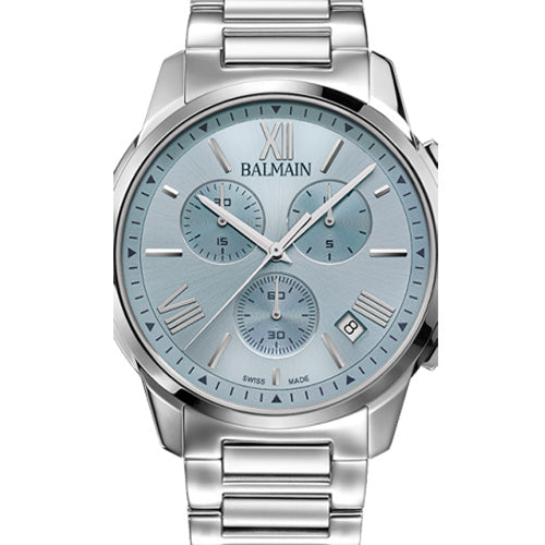 Balmain Madrigal Chrono Gent Blue Dial Men 42mm