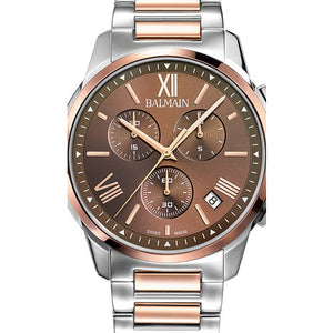 Balmain Madrigal Chrono Gent Brown Dial Men 42mm