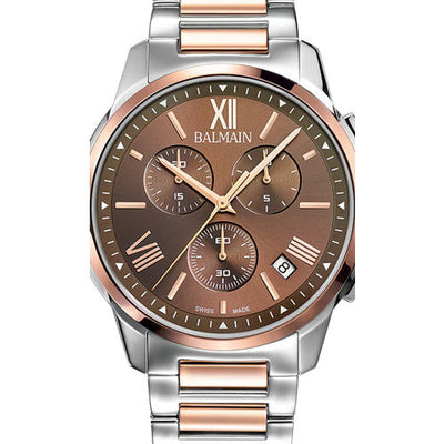 Balmain Madrigal Chrono Gent Brown Dial Men 42mm